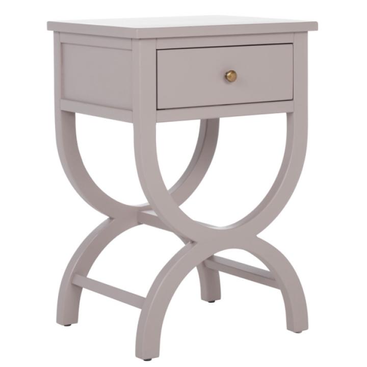 Gray Contemporary Maxine Accent Table