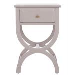 Gray Contemporary Maxine Accent Table