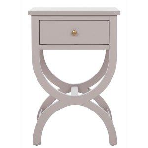 Gray Contemporary Maxine Accent Table
