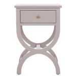 Gray Contemporary Maxine Accent Table