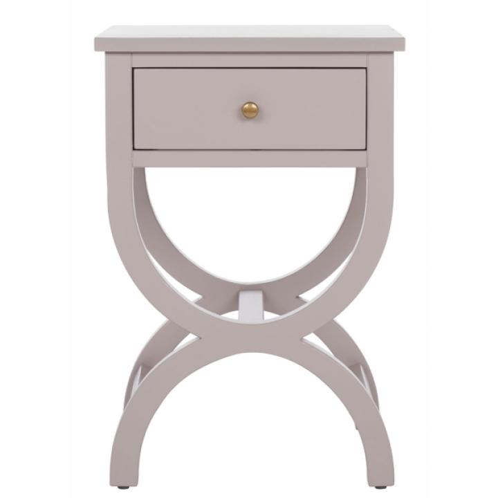 Gray Contemporary Maxine Accent Table