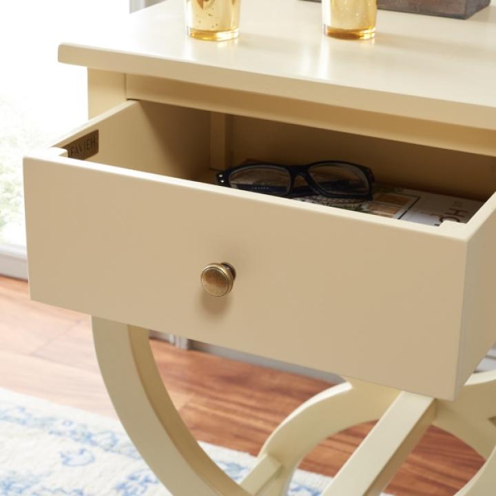 Ceram Contemporary Maxine Accent Table