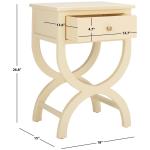 Ceram Contemporary Maxine Accent Table