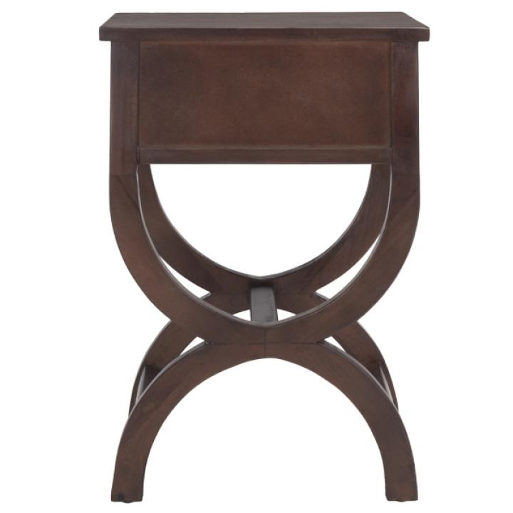 Brown Contemporary Maxine Accent Table