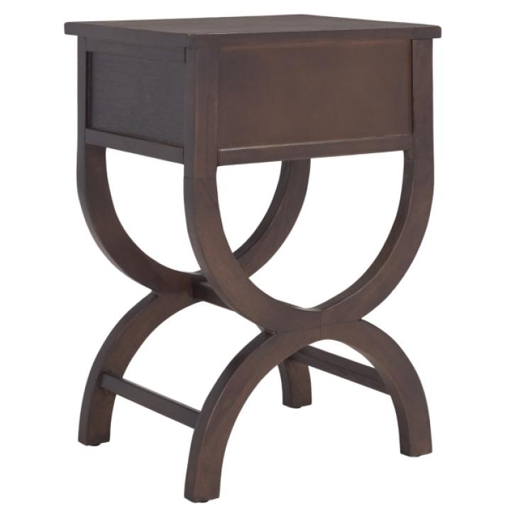 Brown Contemporary Maxine Accent Table