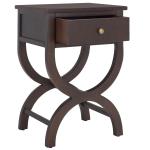 Brown Contemporary Maxine Accent Table