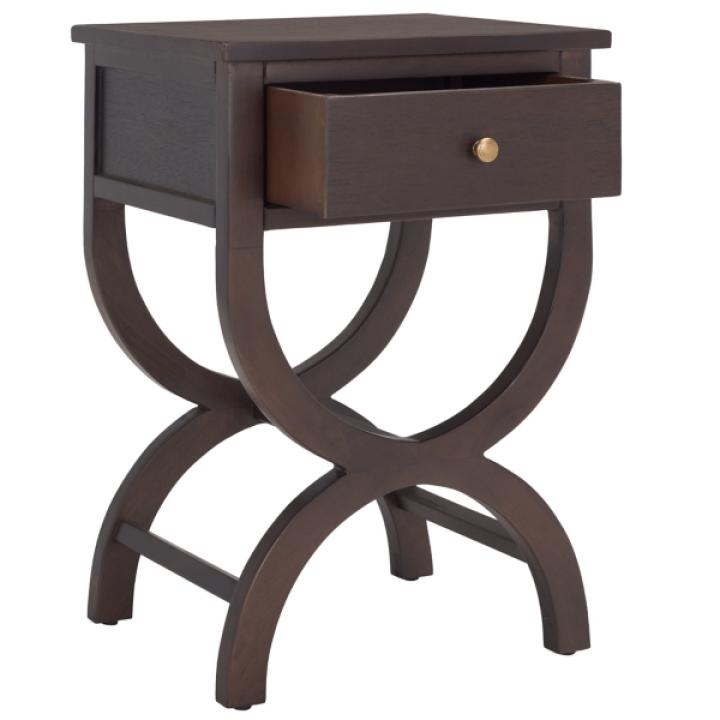 Brown Contemporary Maxine Accent Table