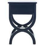 Navy Contemporary Maxine Accent Table