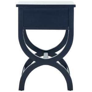 Navy Contemporary Maxine Accent Table