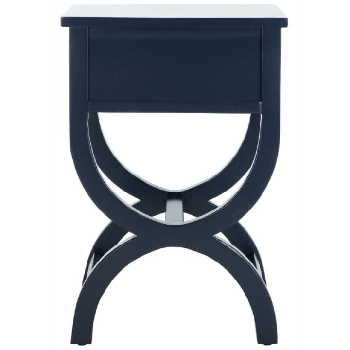 Navy Contemporary Maxine Accent Table