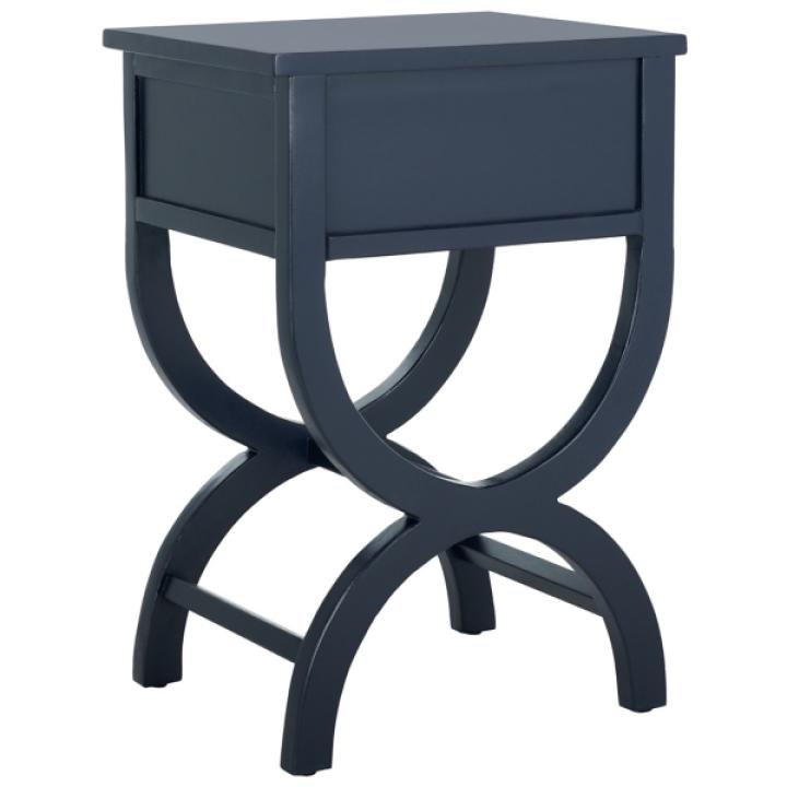 Navy Contemporary Maxine Accent Table
