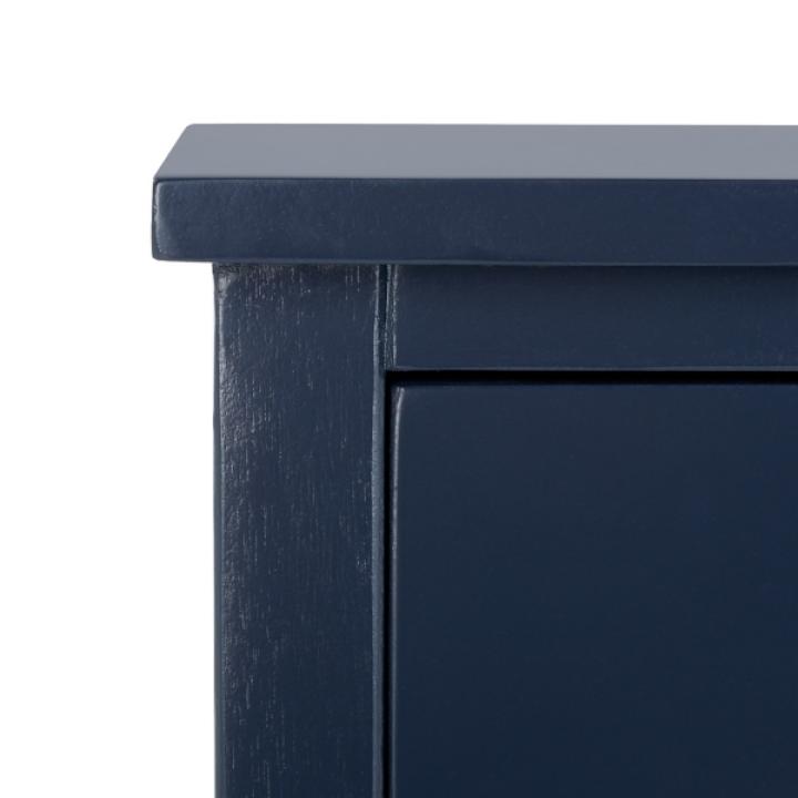Navy Contemporary Maxine Accent Table