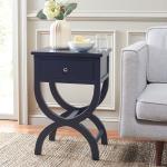 Navy Contemporary Maxine Accent Table
