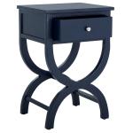 Navy Contemporary Maxine Accent Table