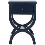 Navy Contemporary Maxine Accent Table