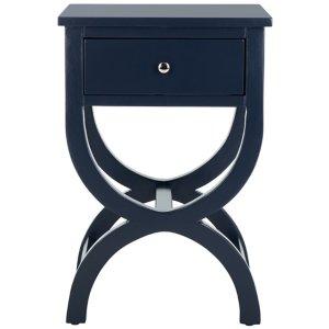 Navy Contemporary Maxine Accent Table