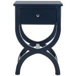 Navy Contemporary Maxine Accent Table