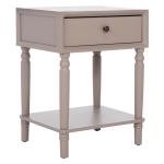 Gray Single Drawer Letta Accent Table