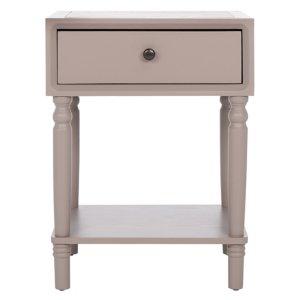 Gray Single Drawer Letta Accent Table