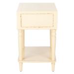 Ivory Single Drawer Letta Accent Table