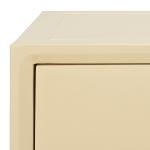 Cream Single Drawer Letta Accent Table