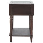 Walnut Single Drawer Letta Accent Table