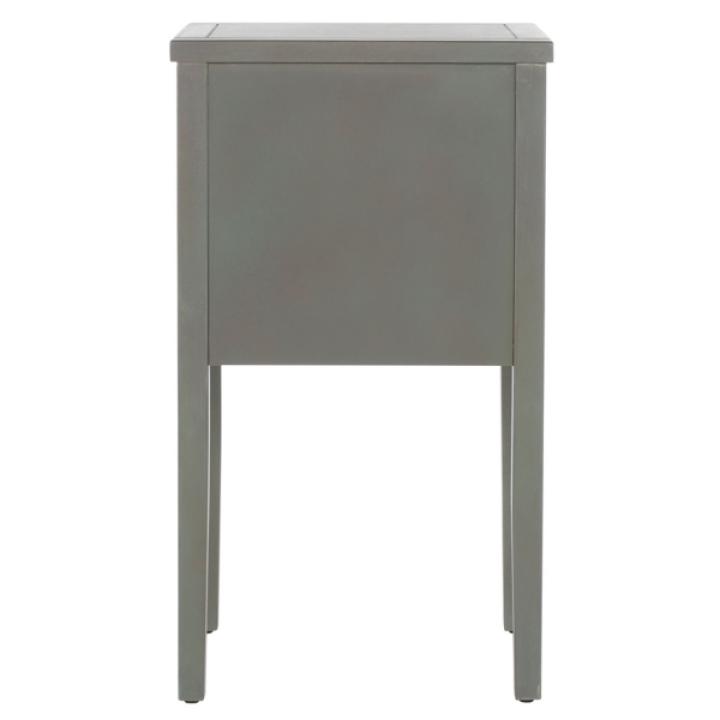 Gray Elm Mirsade Traditional Accent Table