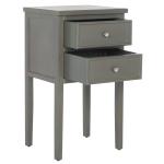 Gray Elm Mirsade Traditional Accent Table