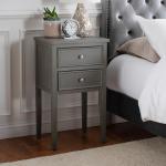 Gray Elm Mirsade Traditional Accent Table