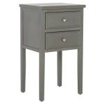 Gray Elm Mirsade Traditional Accent Table
