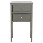 Gray Elm Mirsade Traditional Accent Table