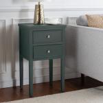 Navy Pine Mirsade Traditional Accent Table