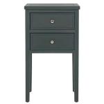 Navy Pine Mirsade Traditional Accent Table