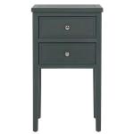 Navy Pine Mirsade Traditional Accent Table