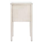 Ivory Poplar Mirsade Traditional Accent Table