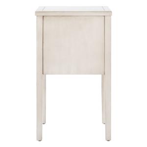 Ivory Poplar Mirsade Traditional Accent Table