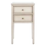 Ivory Poplar Mirsade Traditional Accent Table