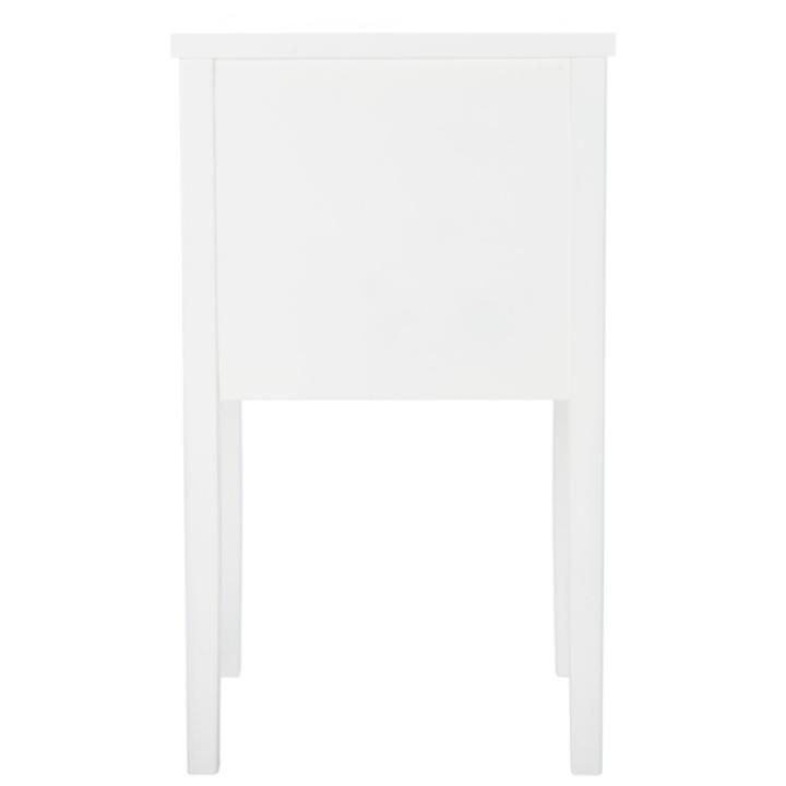 White Poplar Mirsade Traditional Accent Table