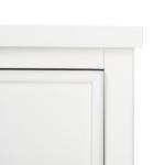 White Poplar Mirsade Traditional Accent Table