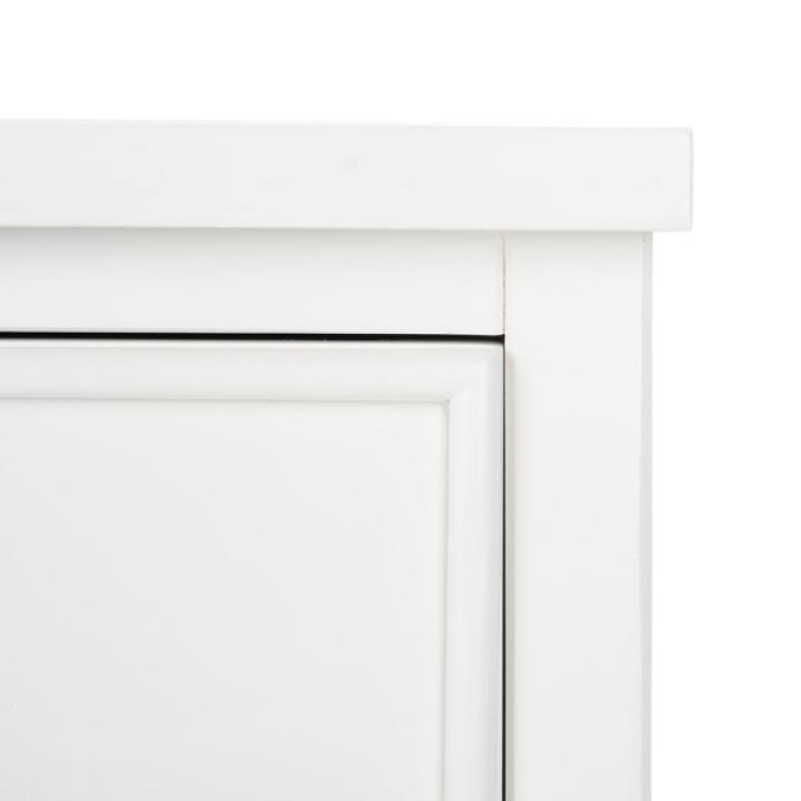 White Poplar Mirsade Traditional Accent Table