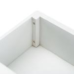 White Poplar Mirsade Traditional Accent Table