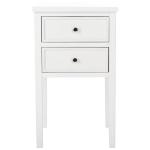 White Poplar Mirsade Traditional Accent Table