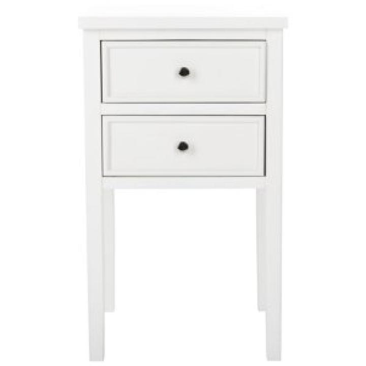 White Poplar Mirsade Traditional Accent Table