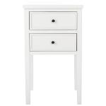 White Poplar Mirsade Traditional Accent Table