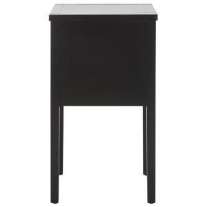 Black Bayur Mirsade Traditional Accent Table