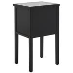 Black Bayur Mirsade Traditional Accent Table