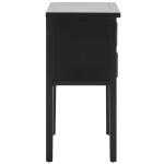 Black Bayur Mirsade Traditional Accent Table
