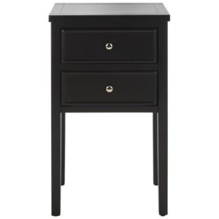 Black Bayur Mirsade Traditional Accent Table