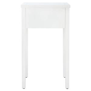 White Poplar Rozalia Transitional Accent Table