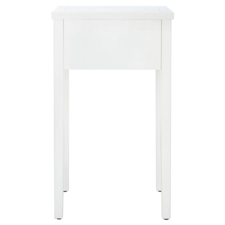 White Poplar Rozalia Transitional Accent Table